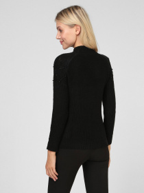 Свитер Sassofono модель A201-SC-27650, Чорний Фото