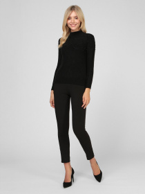 Свитер Sassofono модель A201-SC-27650, Чорний Фото