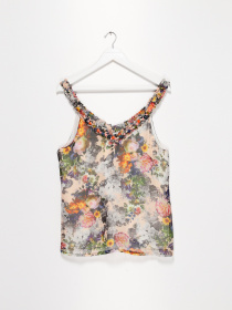 Майка Sassofono модель A182-SC-610111 ЛОСОСЕВИЙ Фото