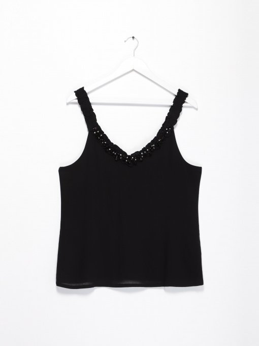 Майка Sassofono модель A182-SC-610111-1 ЧОРНИЙ Фото