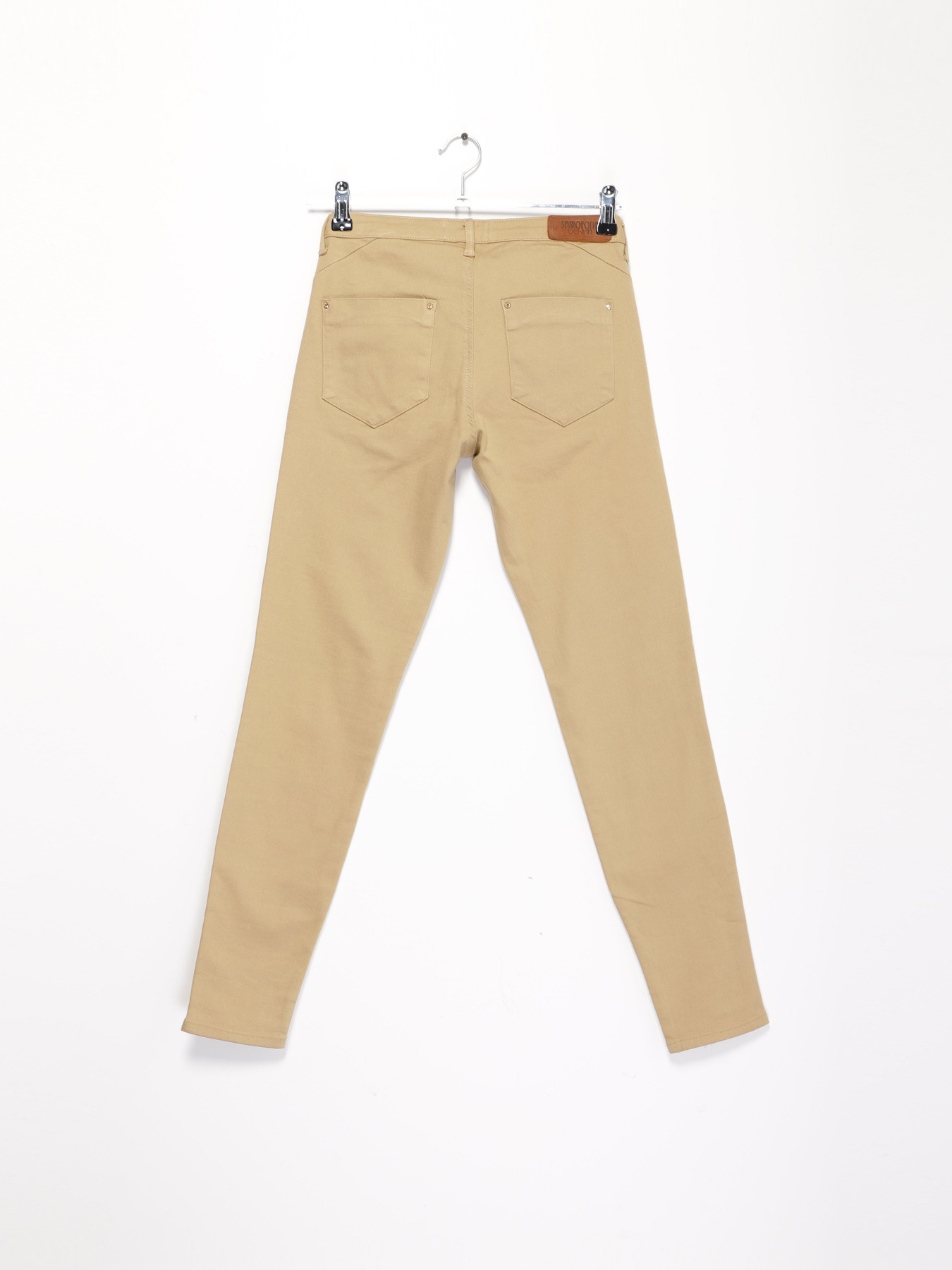 Брюки повседневные Sassofono модель A182-SF-100011-2 БЕЖЕВИЙ Фото