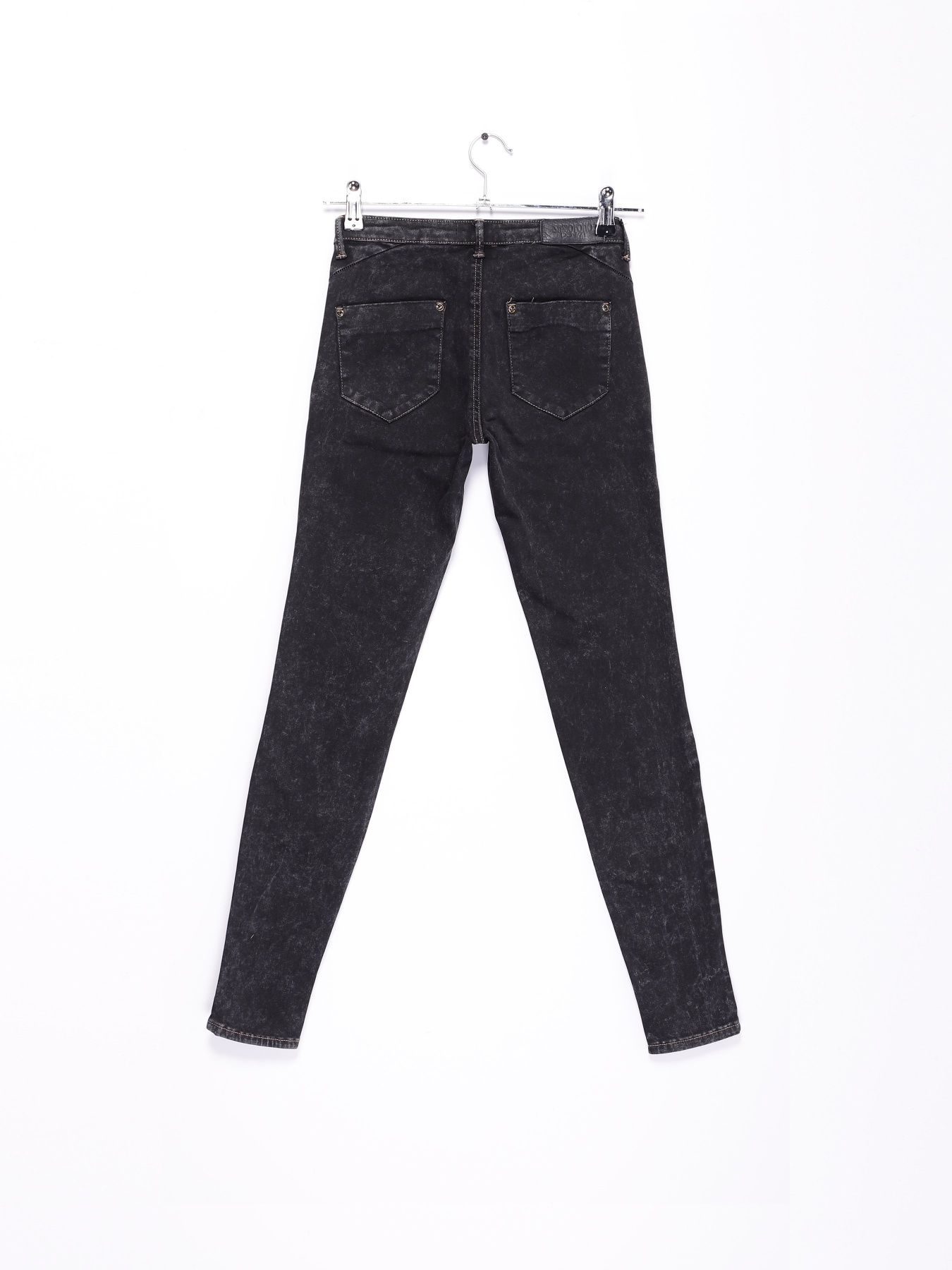 Завужені джинси Sassofono модель A182-SF-100011-3 ЧОРНИЙ Фото