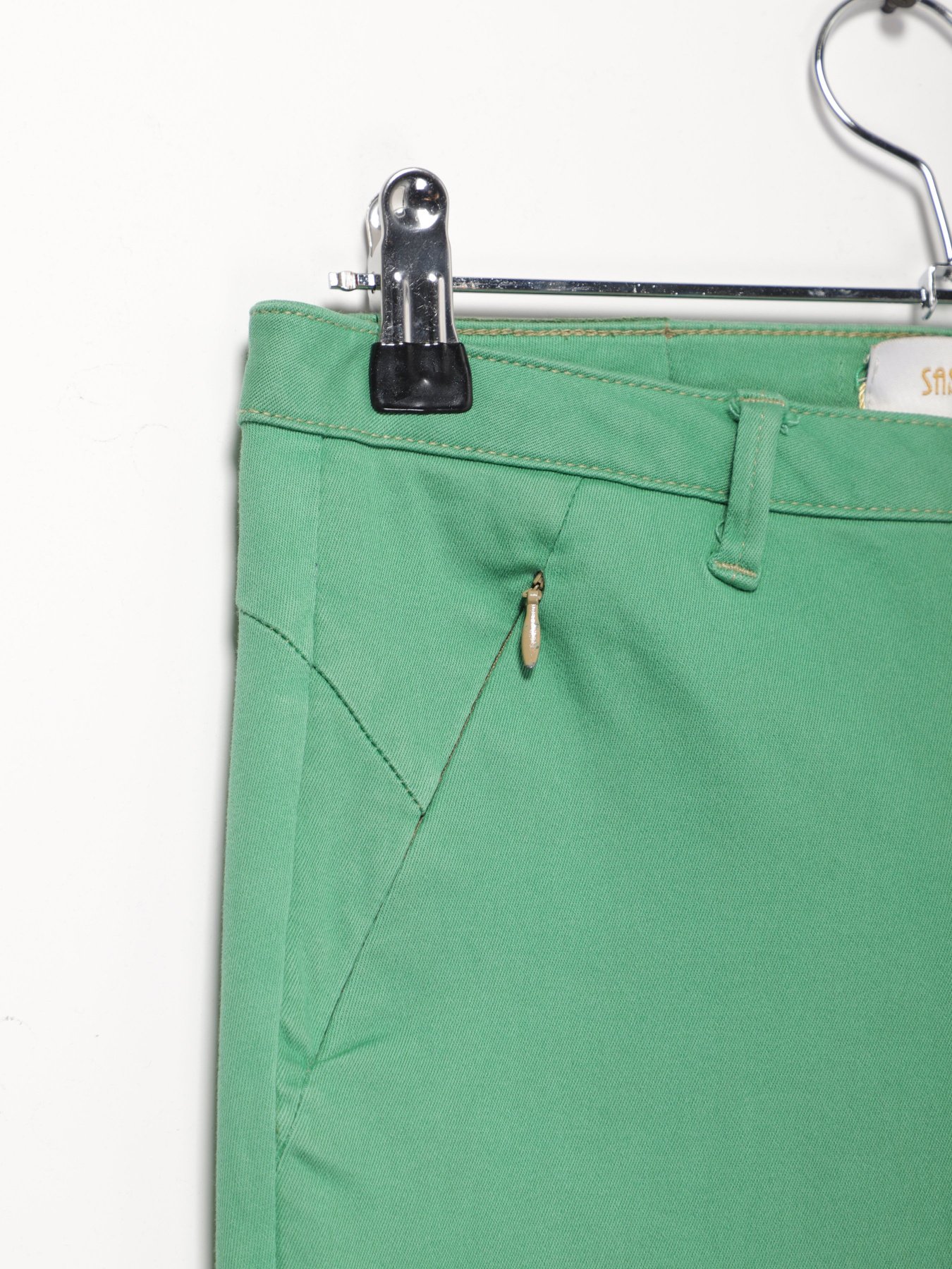 Повседневные штаны Sassofono модель A182-SF-100011-4 ЗЕЛЕНИЙ Фото