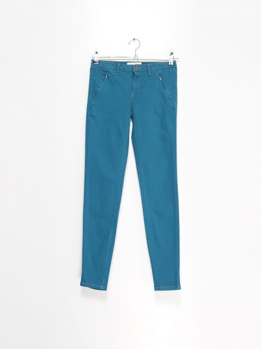 Повсякденні штани Sassofono модель A182-SF-100011-4 ІНДІГО Фото