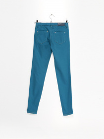 Повседневные штаны Sassofono модель A182-SF-100011-4 ІНДІГО Фото