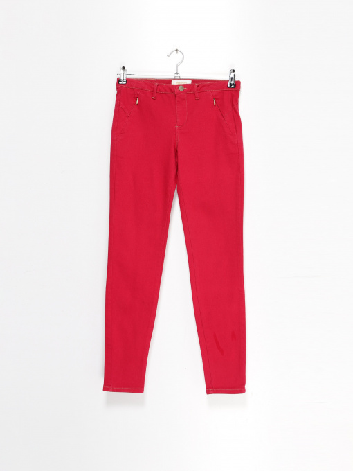 Повсякденні штани Sassofono модель A182-SF-100011-4 ФУКСІЯ Фото