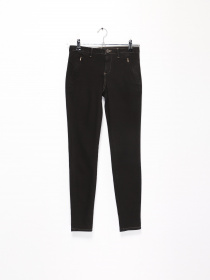 Повседневные штаны Sassofono модель A182-SF-100011-4 ЧОРНИЙ Фото