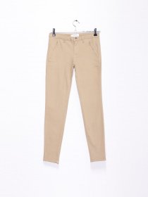 Повседневные штаны Sassofono модель A182-SF-100011-7 Бежевий Фото