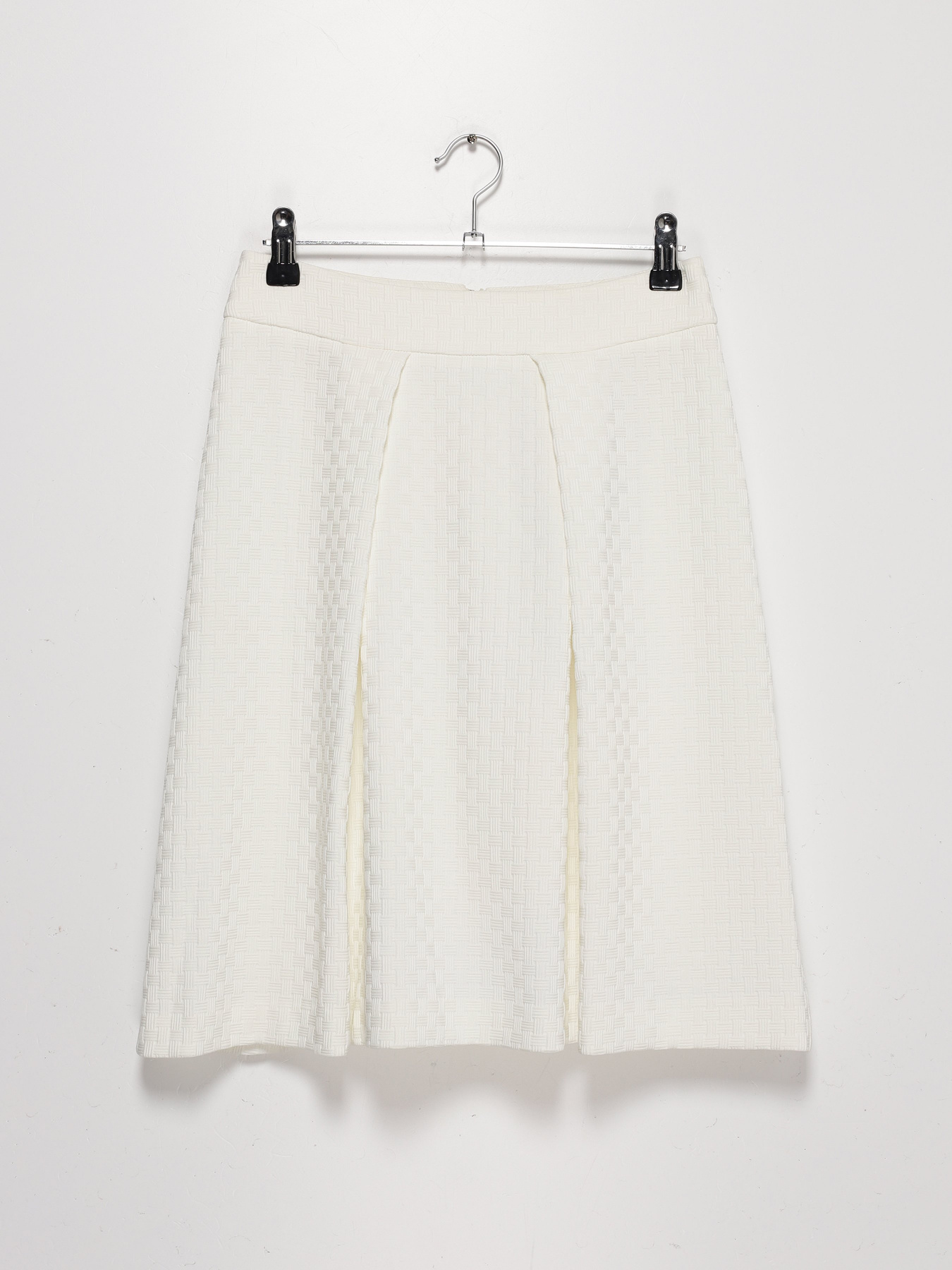 Юбка миди Sassofono модель A182-SF-108081 МОЛОЧНИЙ Фото