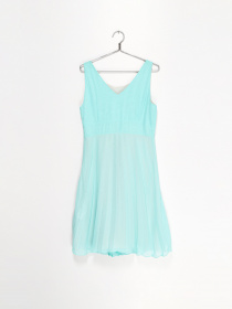 Платье мини Sassofono модель A182-SF-13917 МЯТНИЙ Фото