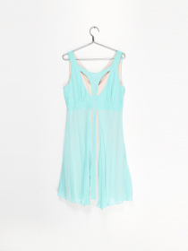 Платье мини Sassofono модель A182-SF-13917 МЯТНИЙ Фото