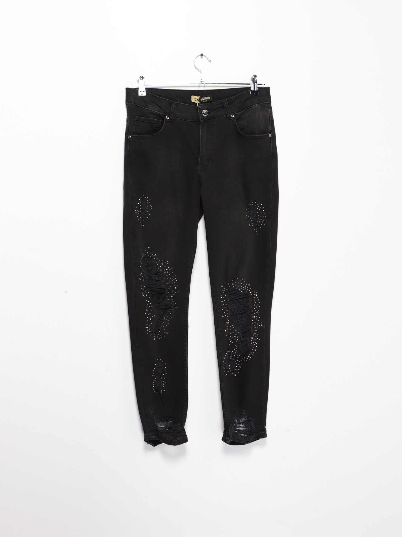 Повседневные штаны Sassofono модель A182-SF-163011 Чорний Фото