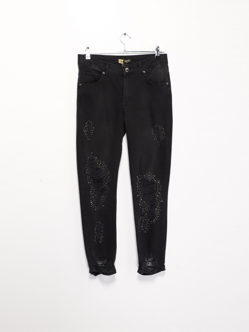 Повсякденні штани Sassofono модель A182-SF-163011 Чорний Фото