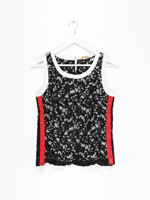 Блуза Sassofono модель A182-SF-180112 ЧОРНИЙ Фото