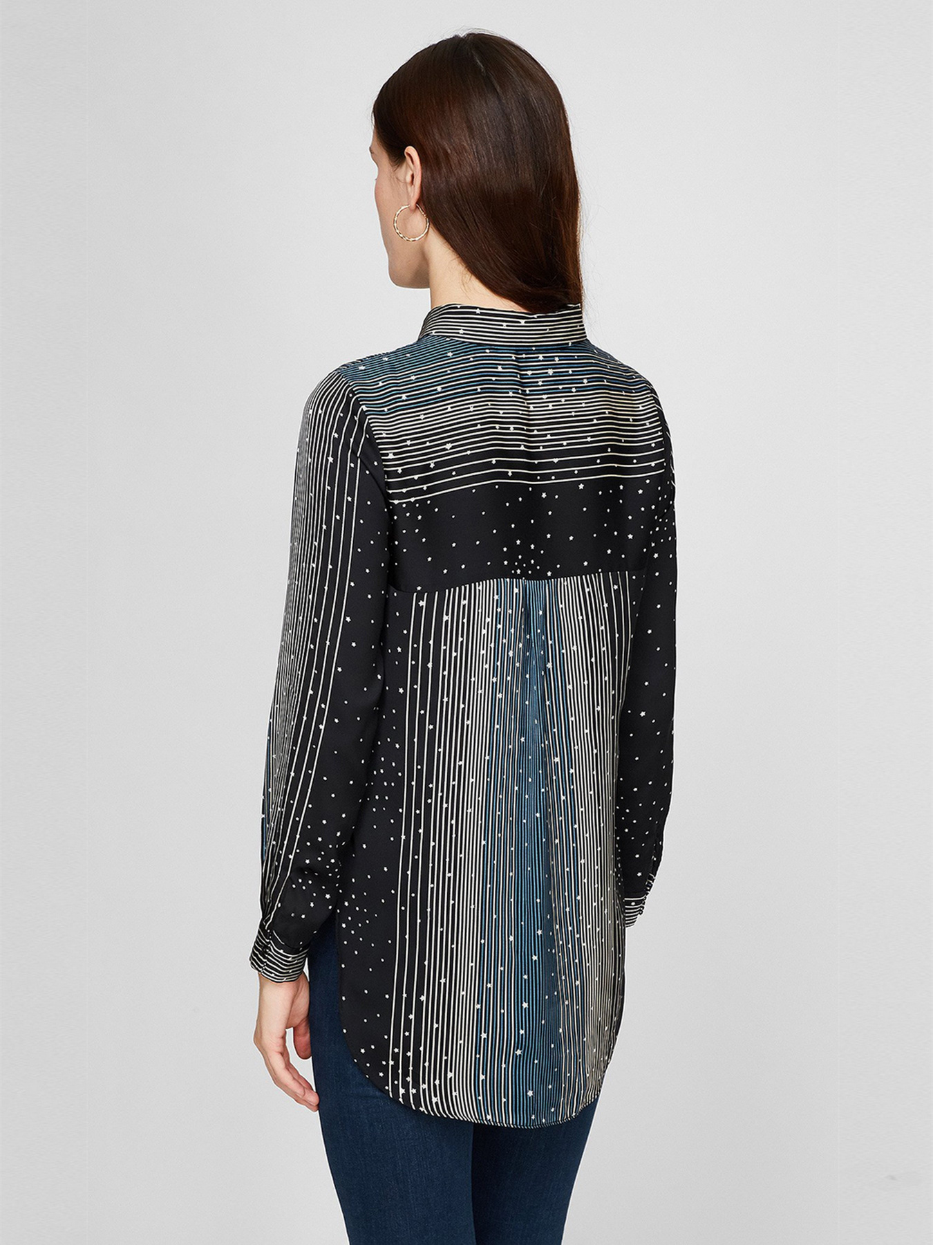 Блуза Sassofono модель A191SC8YG416, Блакитний Фото