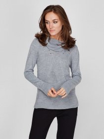 Свитер Sassofono модель A201-SC-27662, Камяний Свитер Sassofono модель A201-SC-27662, Камяний Фото