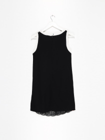 Платье мини Sassofono модель A182-SF-180171 ЧОРНИЙ-1 Фото