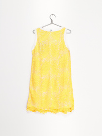 Платье мини Sassofono модель A182-SF-180171-1 ЖОВТИЙ Фото