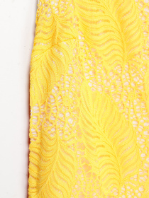 Платье мини Sassofono модель A182-SF-180171-1 ЖОВТИЙ Фото