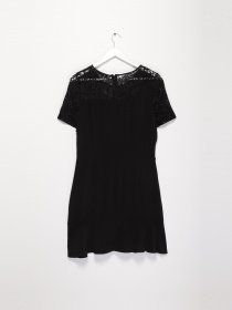 Сукня міні Sassofono модель A182-SF-205171 ЧОРНИЙ Сукня міні Sassofono модель A182-SF-205171 ЧОРНИЙ Фото