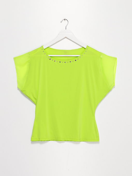 Блуза Sassofono модель A182-SF-621111 ЛІЛОВИЙ Фото