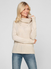 Свитер Sassofono модель A201-SC-27662, Норковий Фото