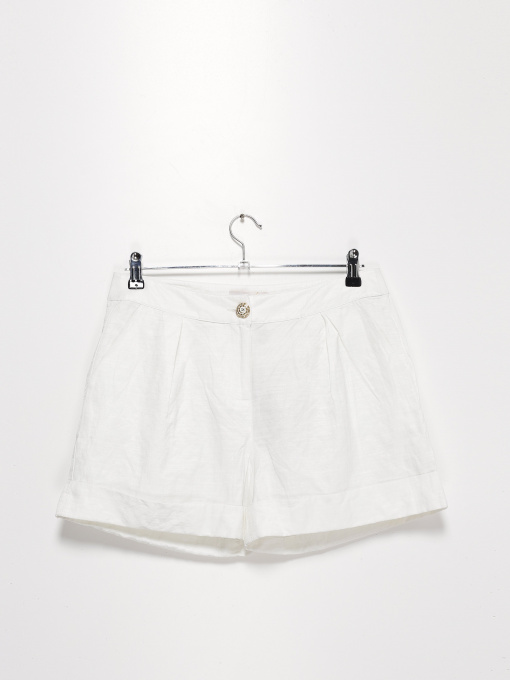 Повседневные шорты Sassofono модель A182-SF-628071 Білий Фото