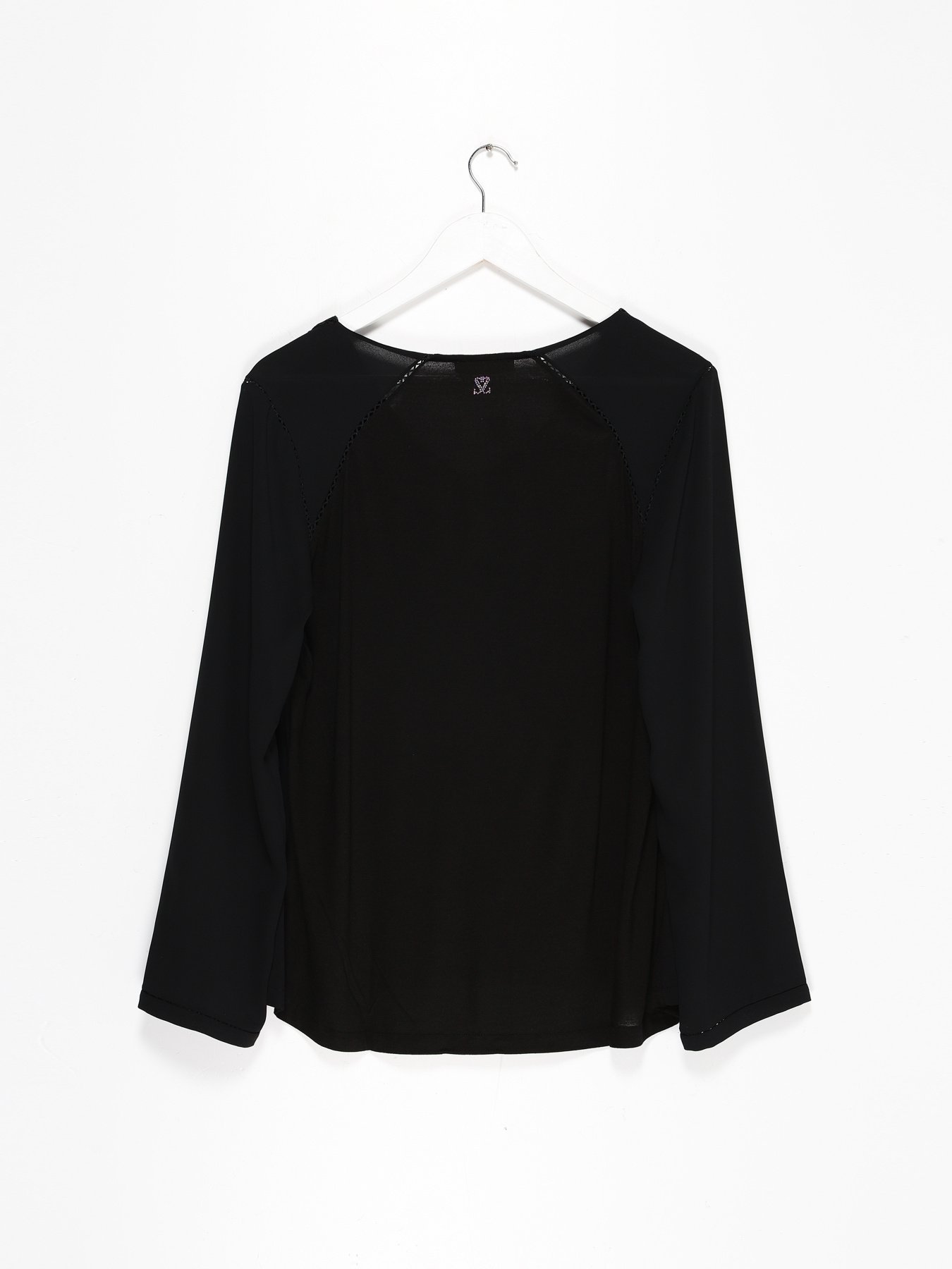 Блуза Sassofono модель A182-SF-629111 ЧОРНИЙ Фото