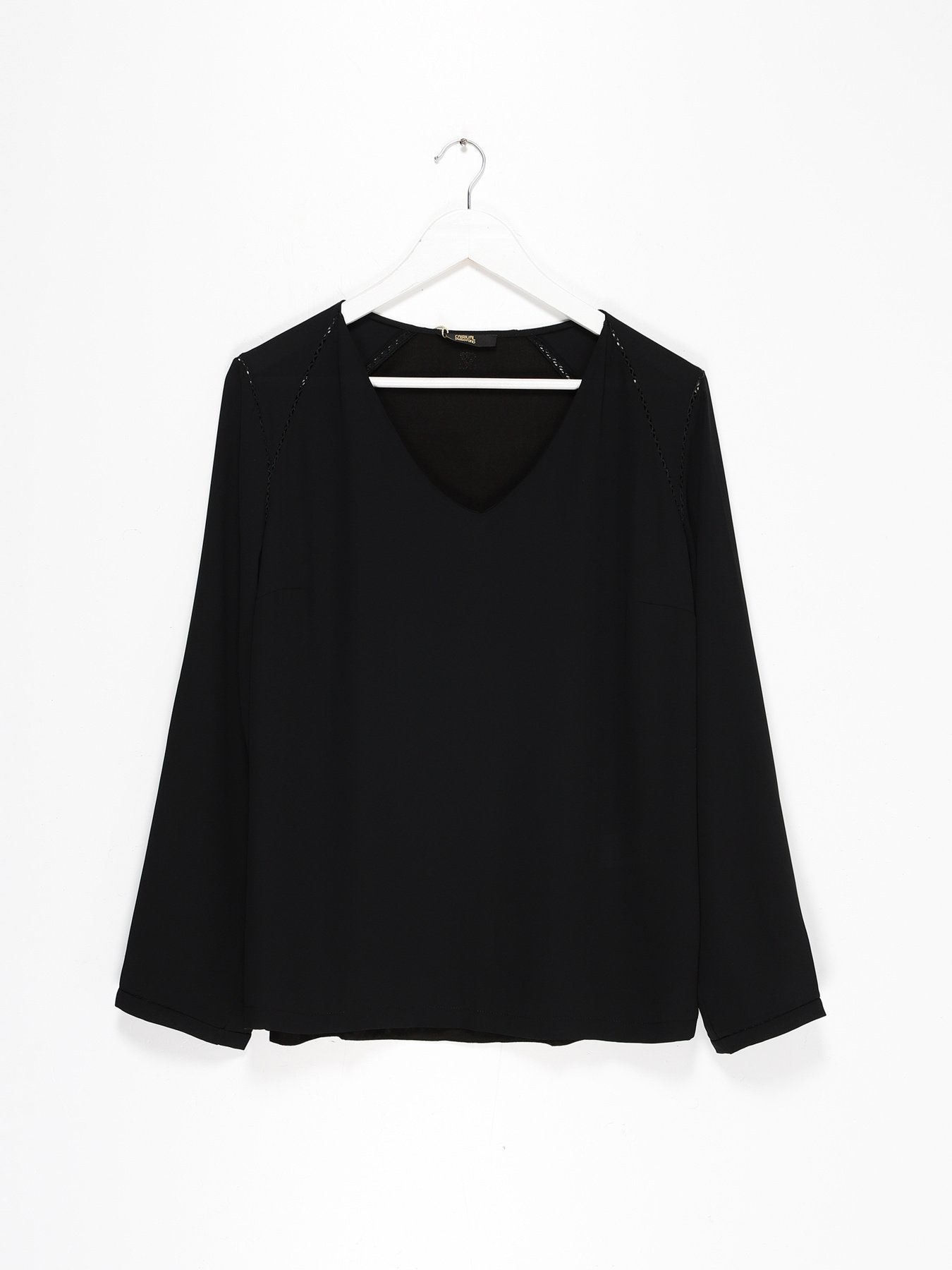 Блуза Sassofono модель A182-SF-629111 ЧОРНИЙ Фото