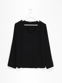 Блуза Sassofono модель A182-SF-629111 ЧОРНИЙ Фото