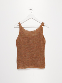 Майка Sassofono модель A182-SF-700111 КЕМЕЛ Фото