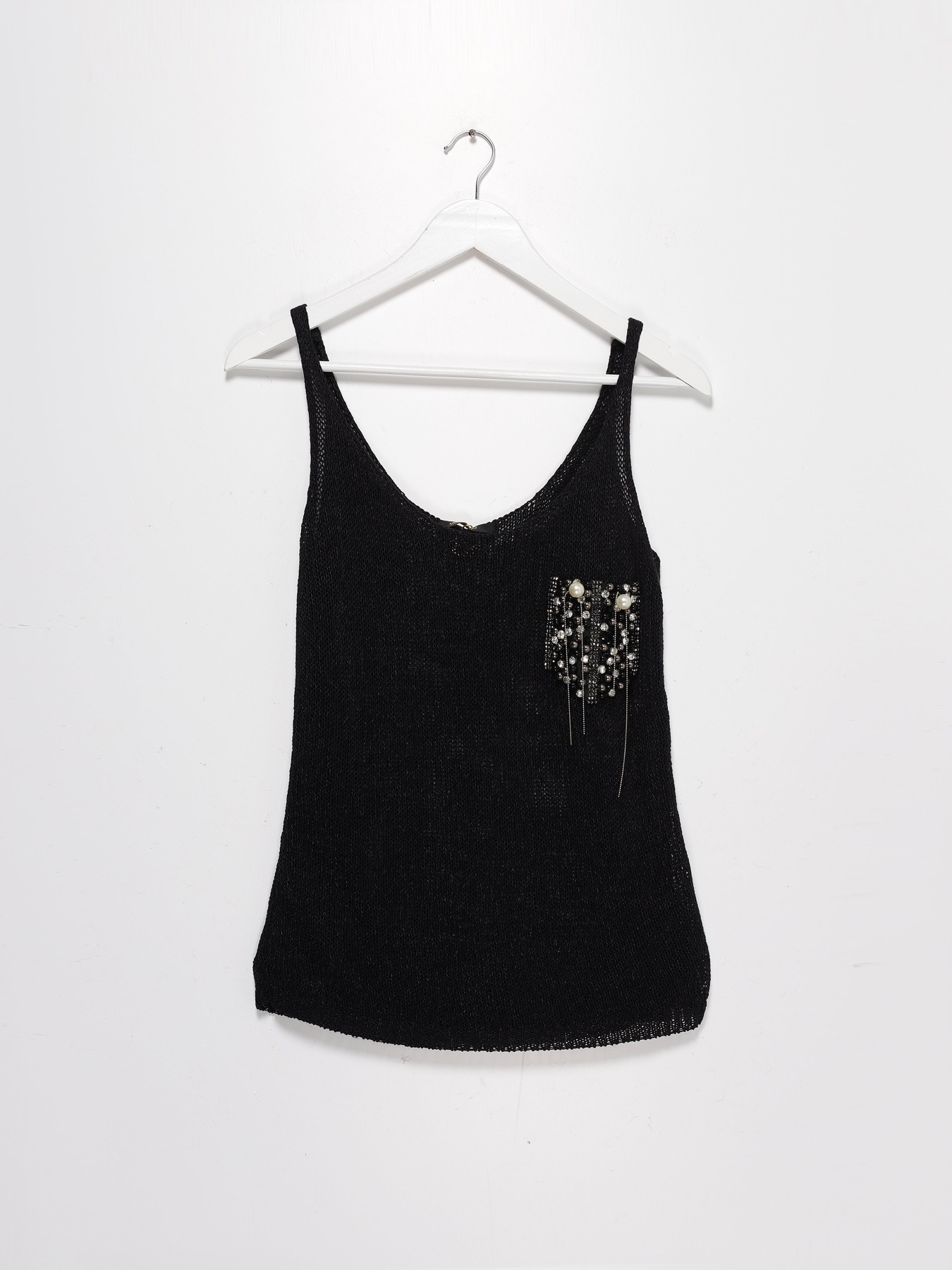 Майка Sassofono модель A182-SF-700113 ЧОРНИЙ Фото