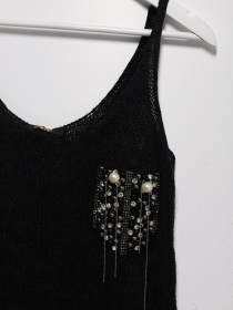 Майка Sassofono модель A182-SF-700113 ЧОРНИЙ Фото