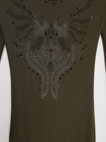 Туника Sassofono модель A191-SC-3302 ХАКІ Фото