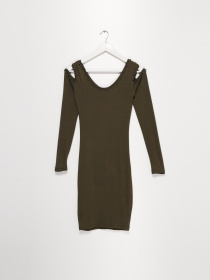 Туника Sassofono модель A191-SC-3302 ХАКІ Фото