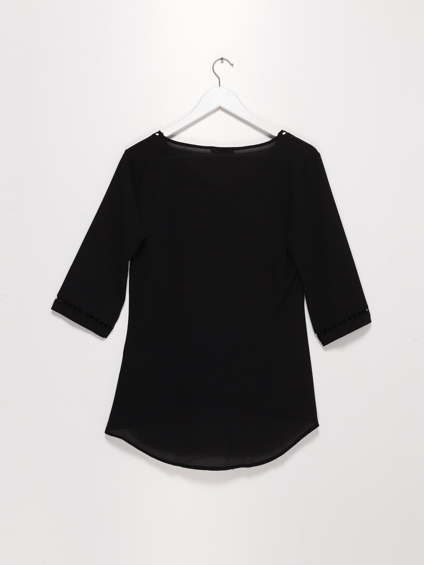 Блуза Sassofono модель A191SC8YB434 ЧОРНИЙ Фото