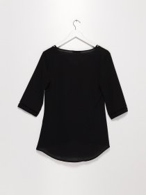 Блуза Sassofono модель A191SC8YB434 ЧОРНИЙ Фото