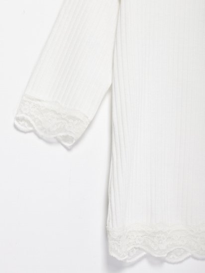 Блуза Sassofono модель A192-SC-3043 МОЛОЧНИЙ — фото - INTERTOP