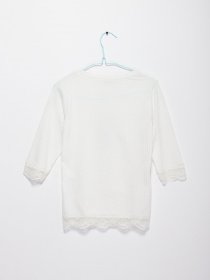 Блуза Sassofono модель A192-SC-3043 МОЛОЧНИЙ Фото