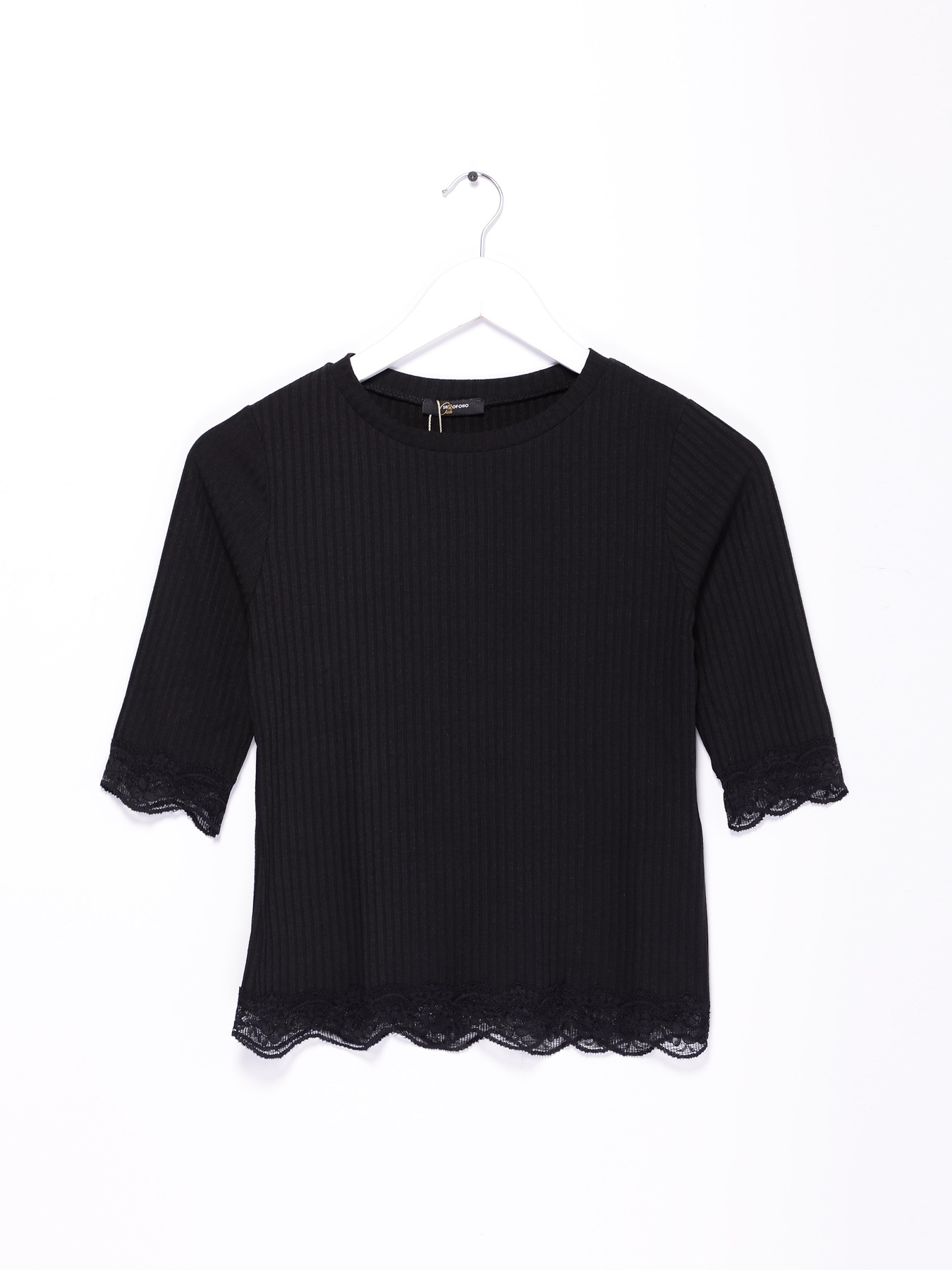 Блуза Sassofono модель A192-SC-3043 ЧОРНИЙ Фото