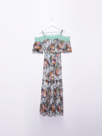 Платье мини Sassofono модель A192-SC-638171 МЯТНИЙ Фото