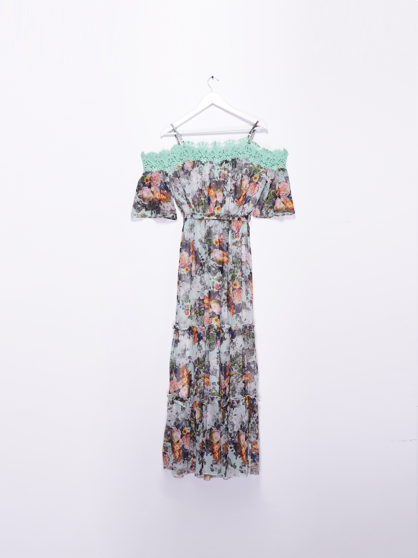 Платье мини Sassofono модель A192-SC-638171 МЯТНИЙ Фото