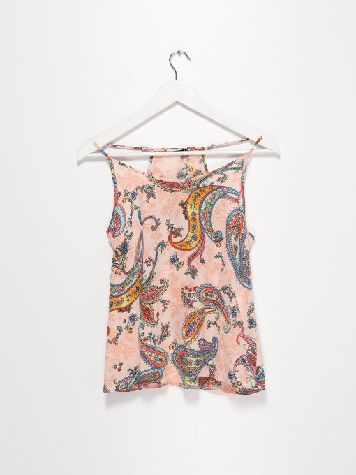 Майка Sassofono модель A192-SC-818331 ПУДРОВИЙ Фото