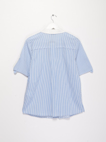 Блуза Sassofono модель A192-SC-917046-1 БЛАКИТНИЙ Фото