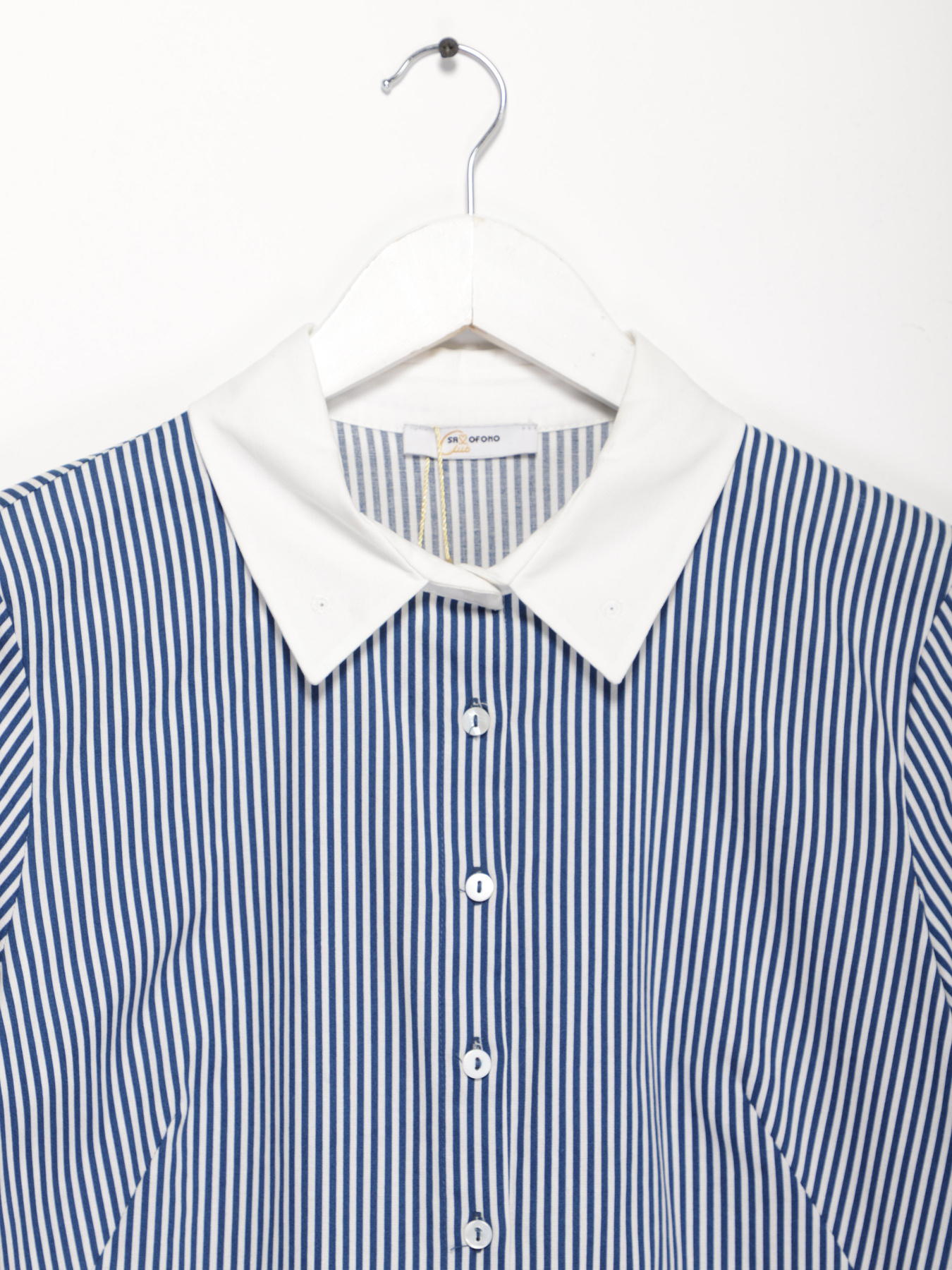 Блуза Sassofono модель A192-SC-917046-1 СИНІЙ Фото