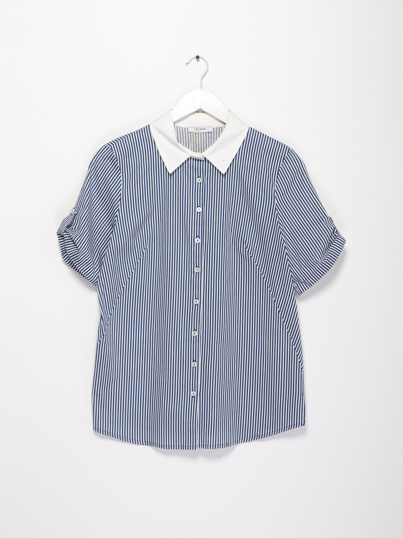 Блуза Sassofono модель A192-SC-917046-1 СИНІЙ Фото