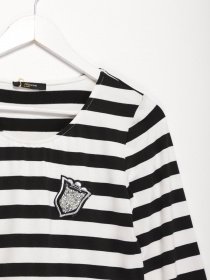 Блуза Sassofono модель A192-SC-917435-1 ЧОРНИЙ Фото