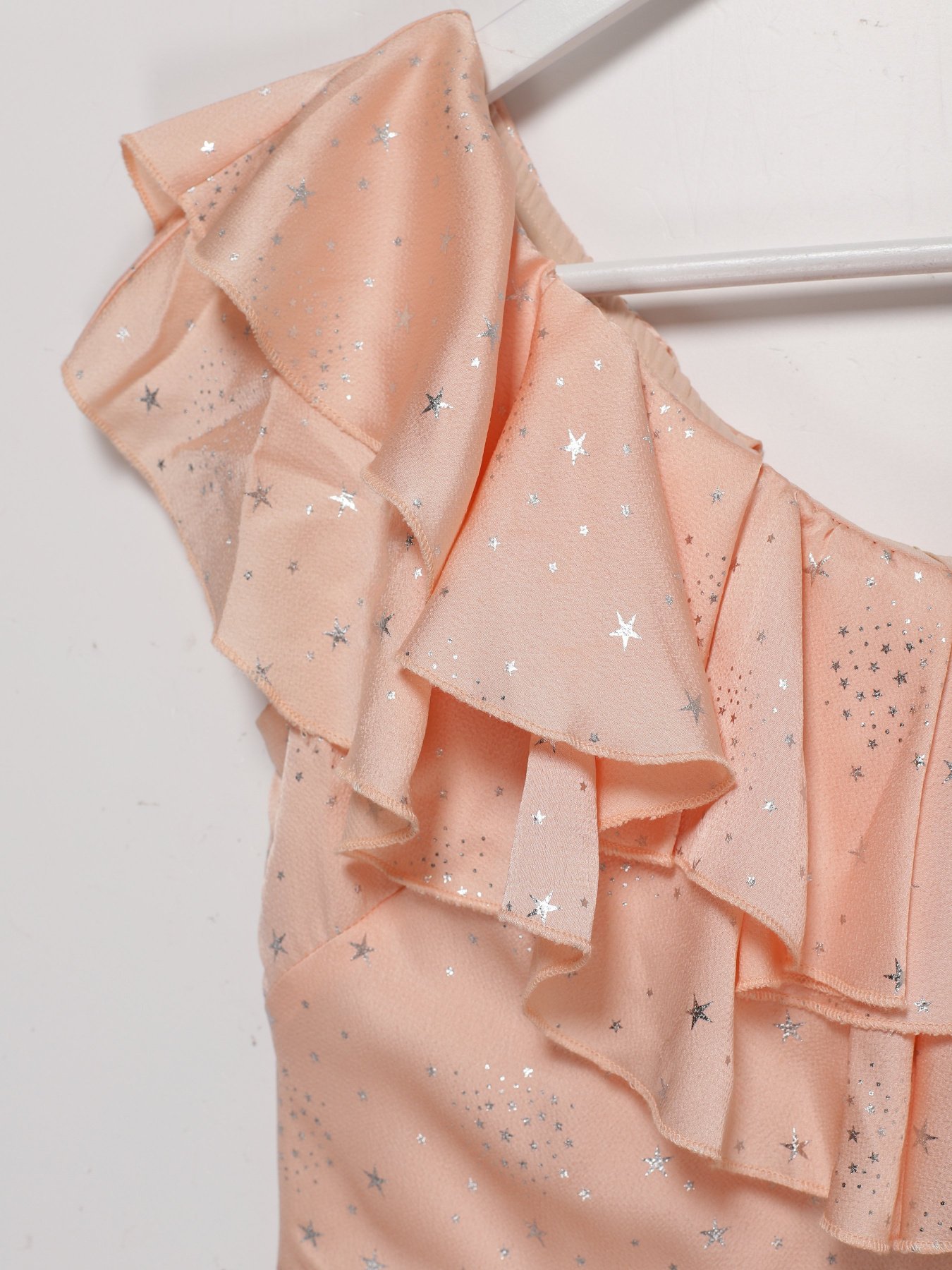 Платье мини Sassofono модель A192-SC-9812 ПУДРОВИЙ Фото