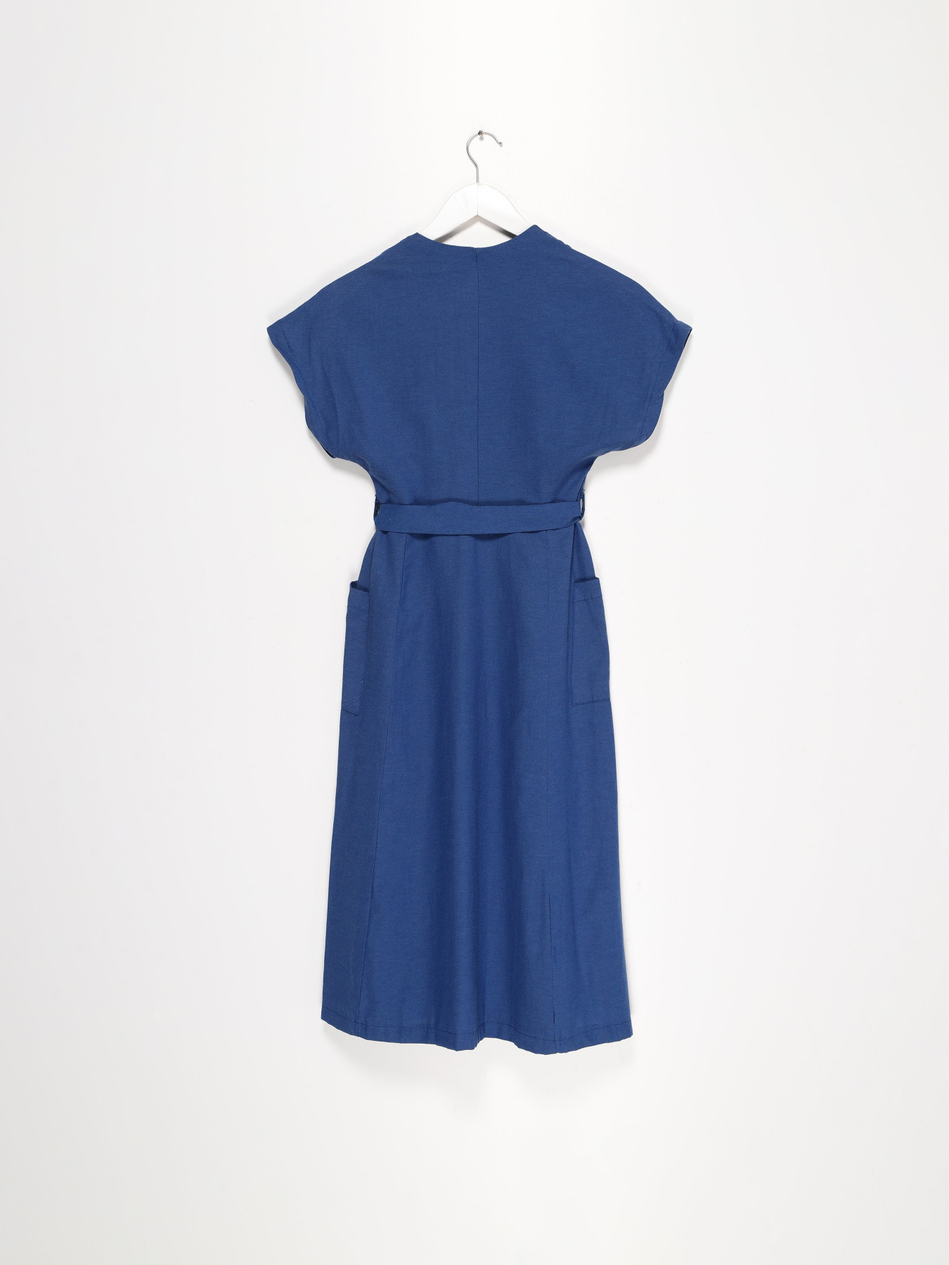 Платье миди Sassofono модель A192-SC-9919 СИНІЙ Фото