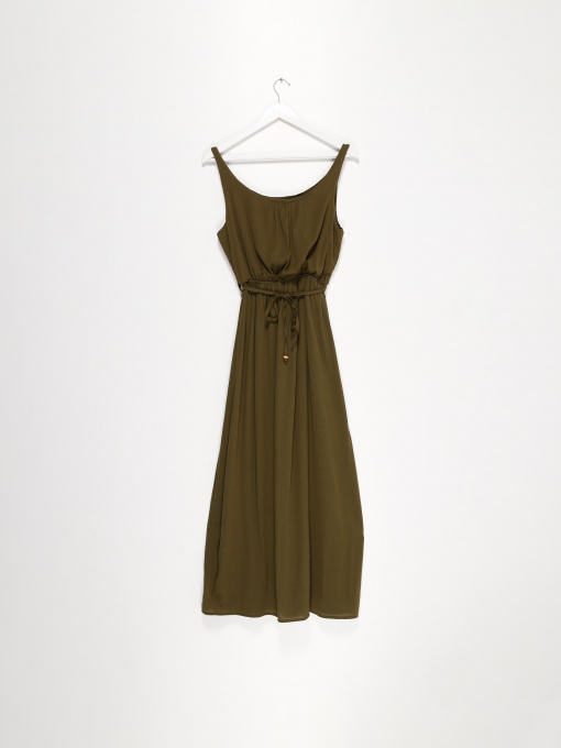 Сарафан Sassofono модель A192-SC-9934 ХАКІ Фото